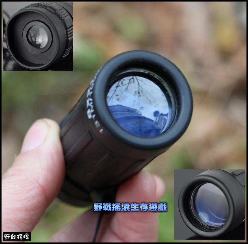 8 x 21 袖珍輕便型單筒望遠鏡