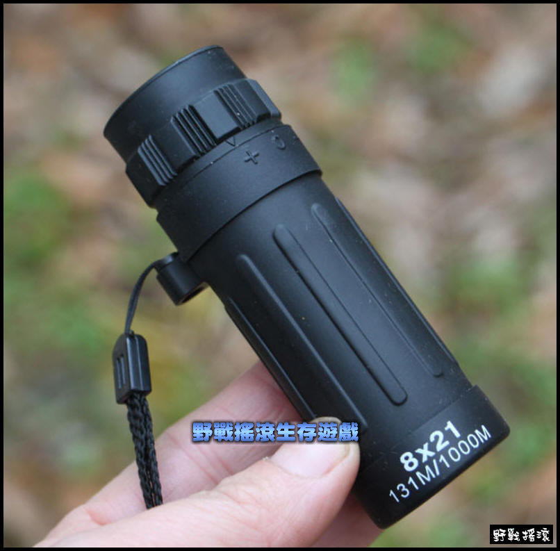 8 x 21 袖珍輕便型單筒望遠鏡