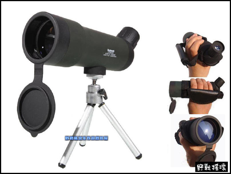 20 x 50 高倍單筒望遠鏡 ~附握把套、伸縮小三角架
