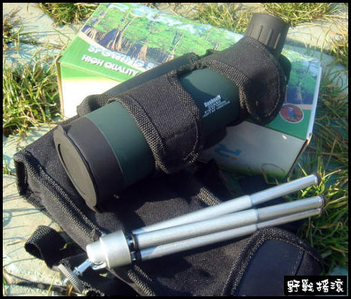 20 x 50 高倍單筒望遠鏡 ~附握把套、伸縮小三角架