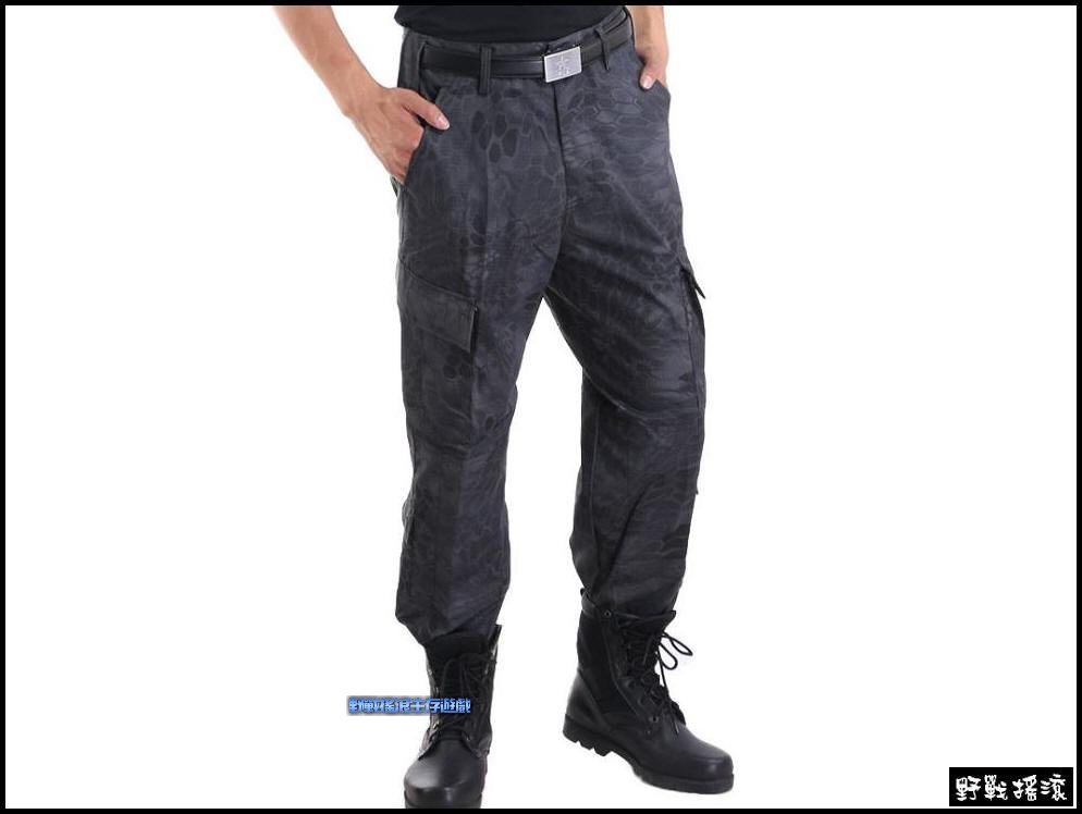 美軍沙漠蟒蛇迷彩戰術長褲