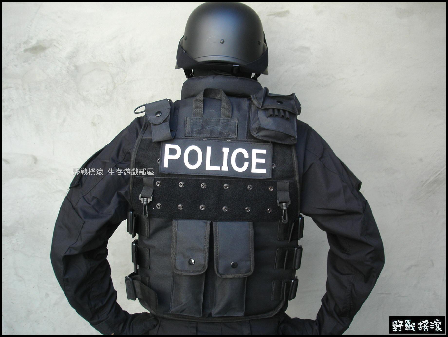 美國 POLICE 特警戰術背心