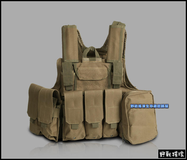 美軍 CIRAS MAR 戰術背心【狼棕色】