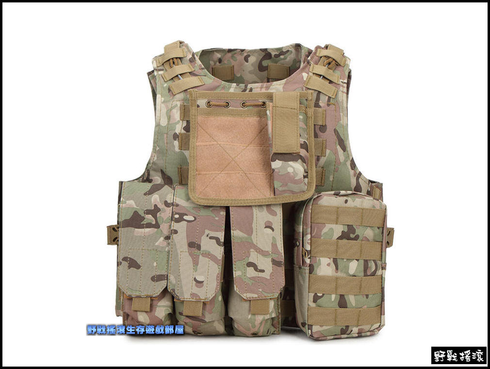 美軍FSBE兩棲部隊戰術背心【CP迷彩】Multicam