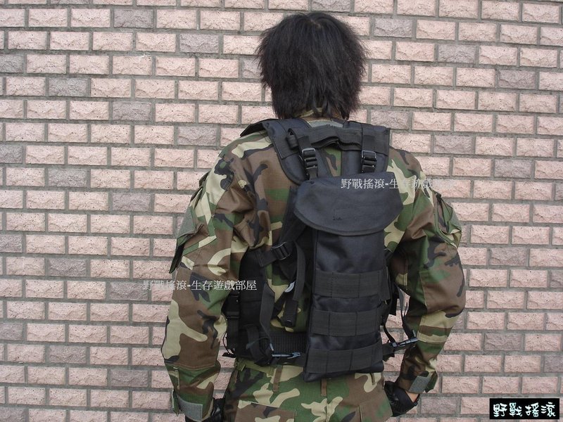 美軍海豹特遣隊 SOE - CQB 戰術背心【黑色】