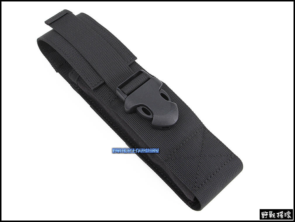 MOLLE 加長型快扣手電筒包、棍套