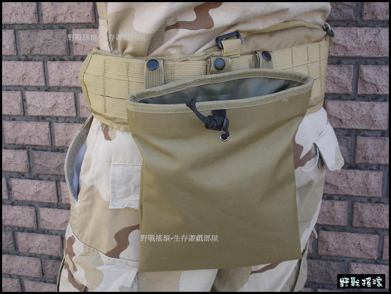 模組化彈匣回收袋【黑色、泥色、ACU迷彩】