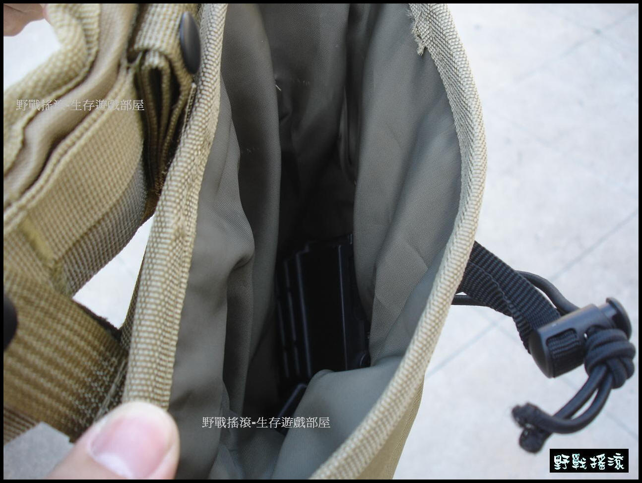 模組化彈匣回收袋【黑色、泥色、ACU迷彩】