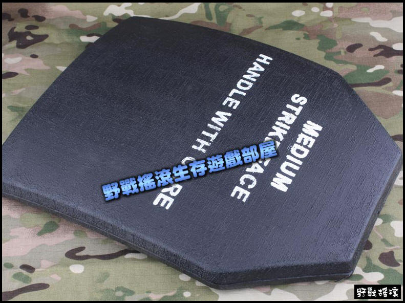 戰術背心專用抗彈板、防彈板【塑料材質】