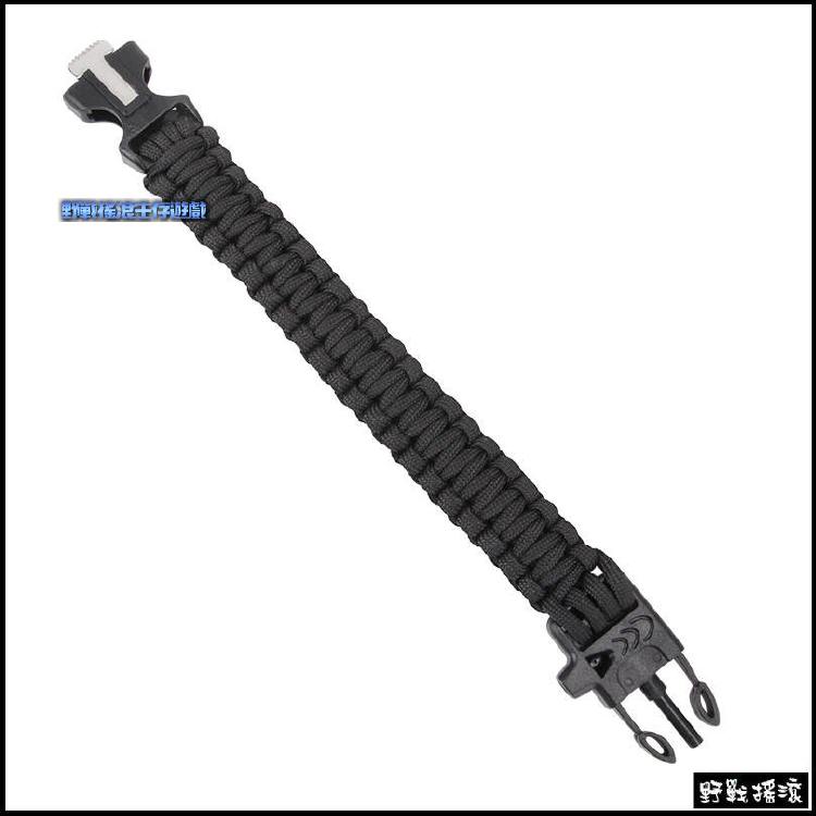 高品質多功能傘繩手環【黑色、軍綠色、沙色】