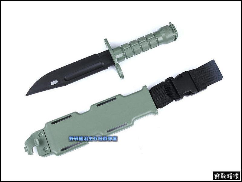 M9 塑膠模型刺刀【黑色、沙色、綠色】