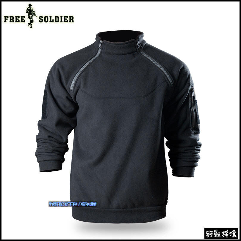 FREE SOLDIER 暴君戰術抓絨衣【狼棕色】