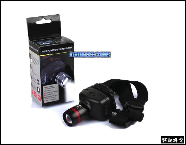戰術頭盔專用頭盔燈 Q5 LED 手電筒頭燈含轉接座