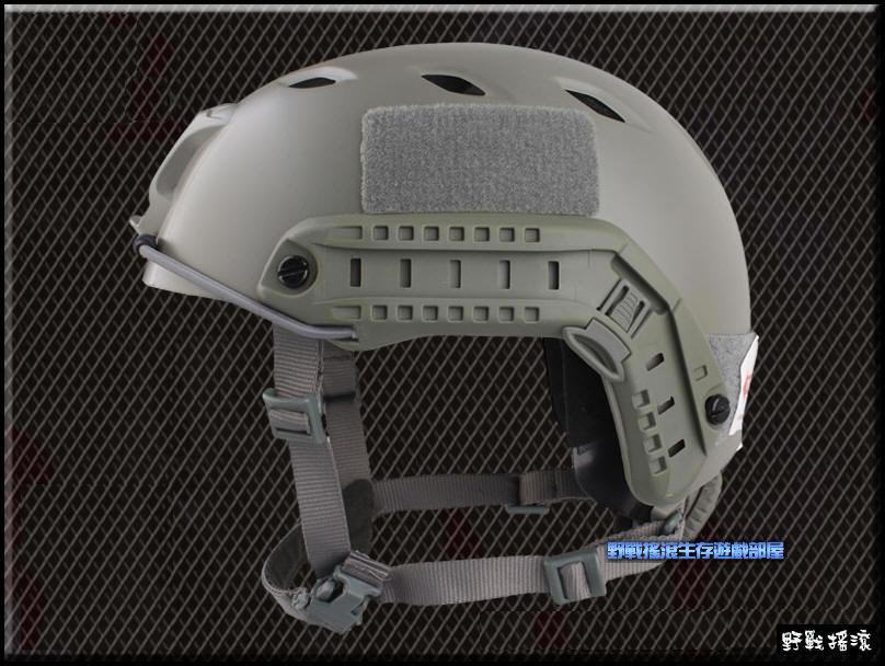 高品質 美軍 FAST 戰術傘兵盔 BJ版【綠色】