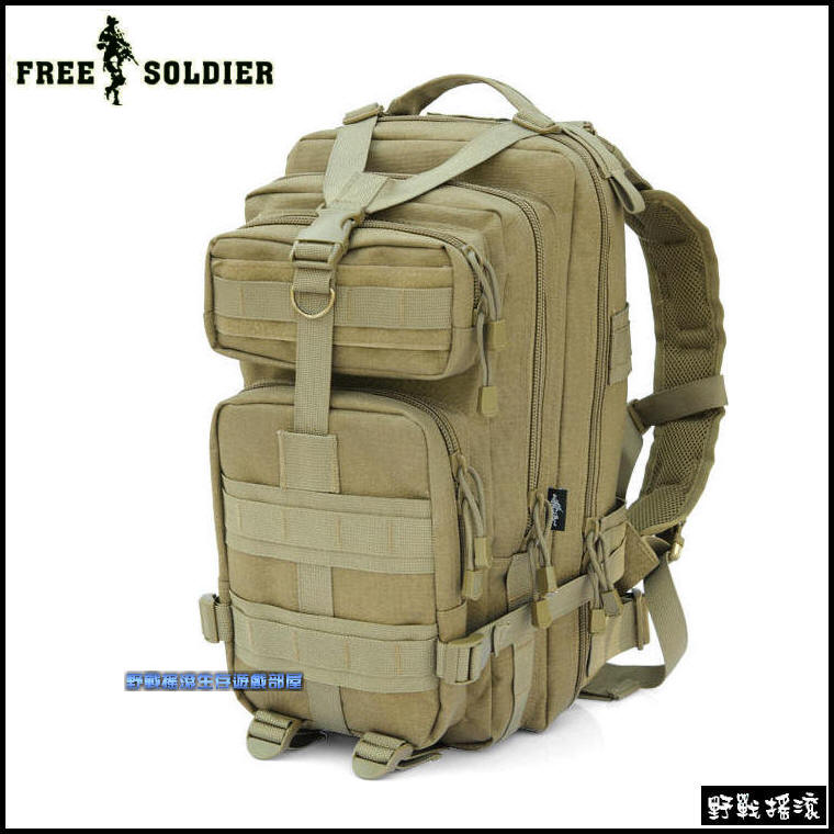 FREE SOLDIER 3P 攻擊戰術背包【黑色】