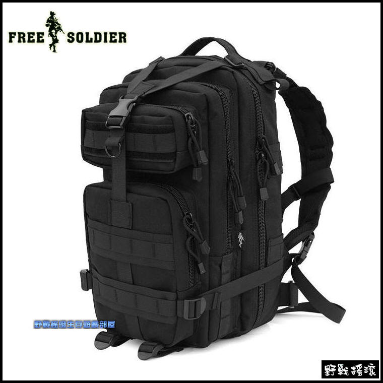FREE SOLDIER 3P 攻擊戰術背包【黑色】