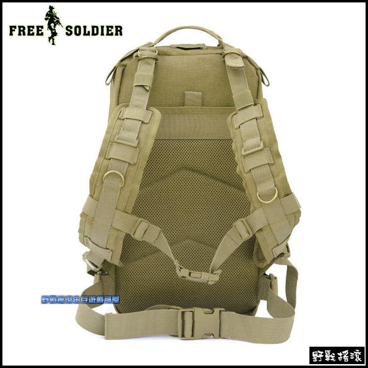 FREE SOLDIER 3P 攻擊戰術背包【黑色】