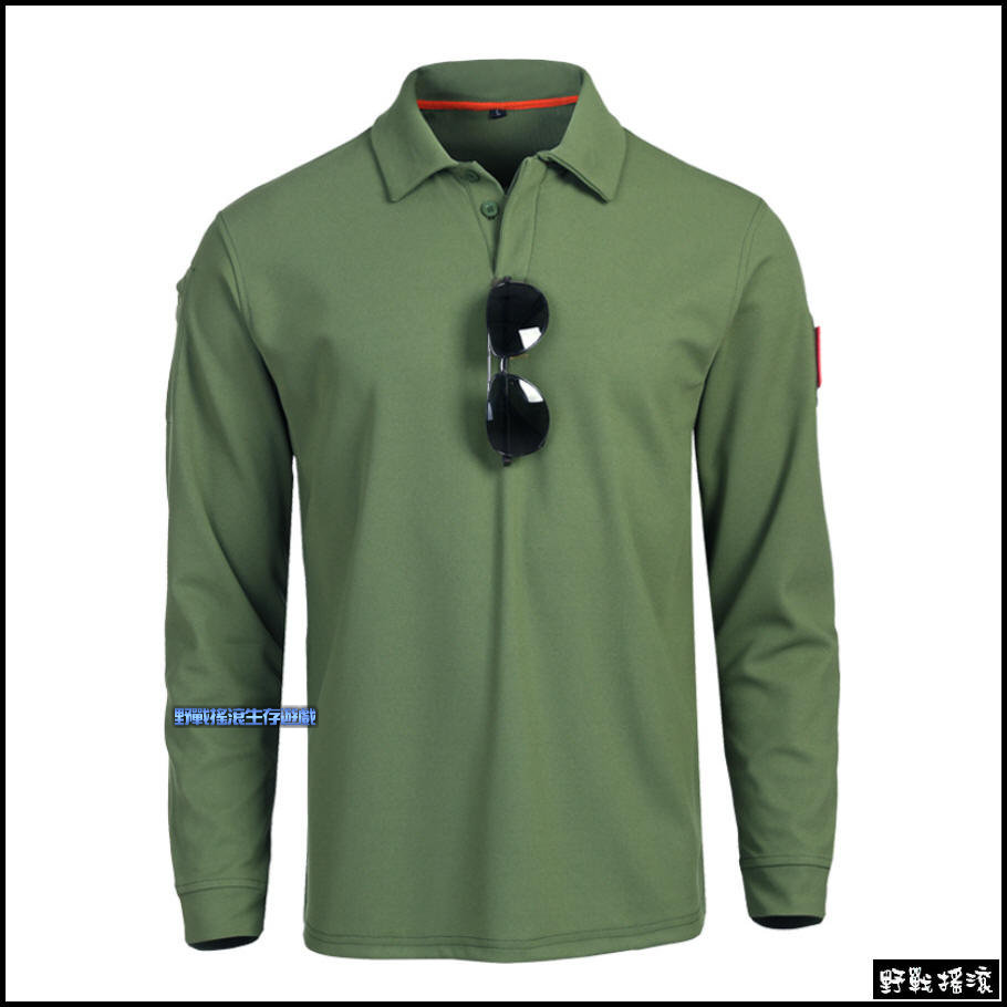 執政官戰術長袖POLO衫【黑色】