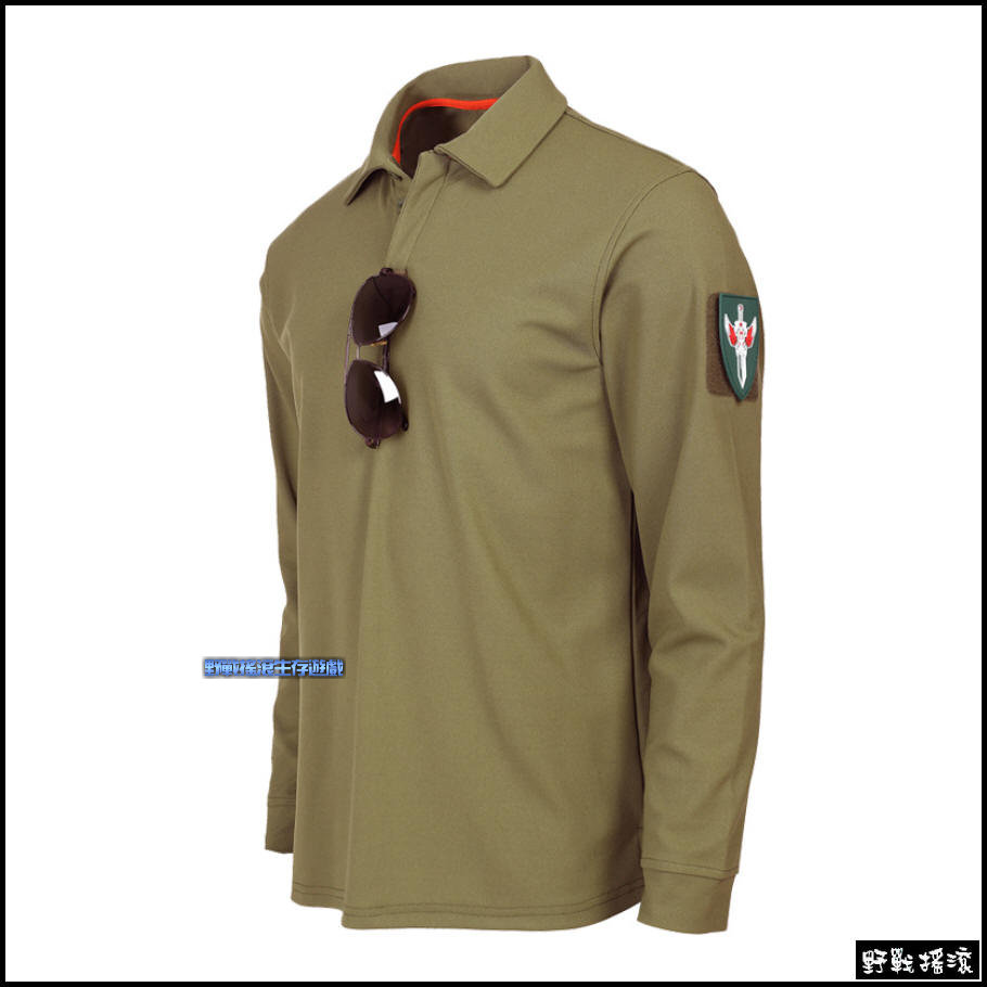 執政官戰術長袖POLO衫【黑色】