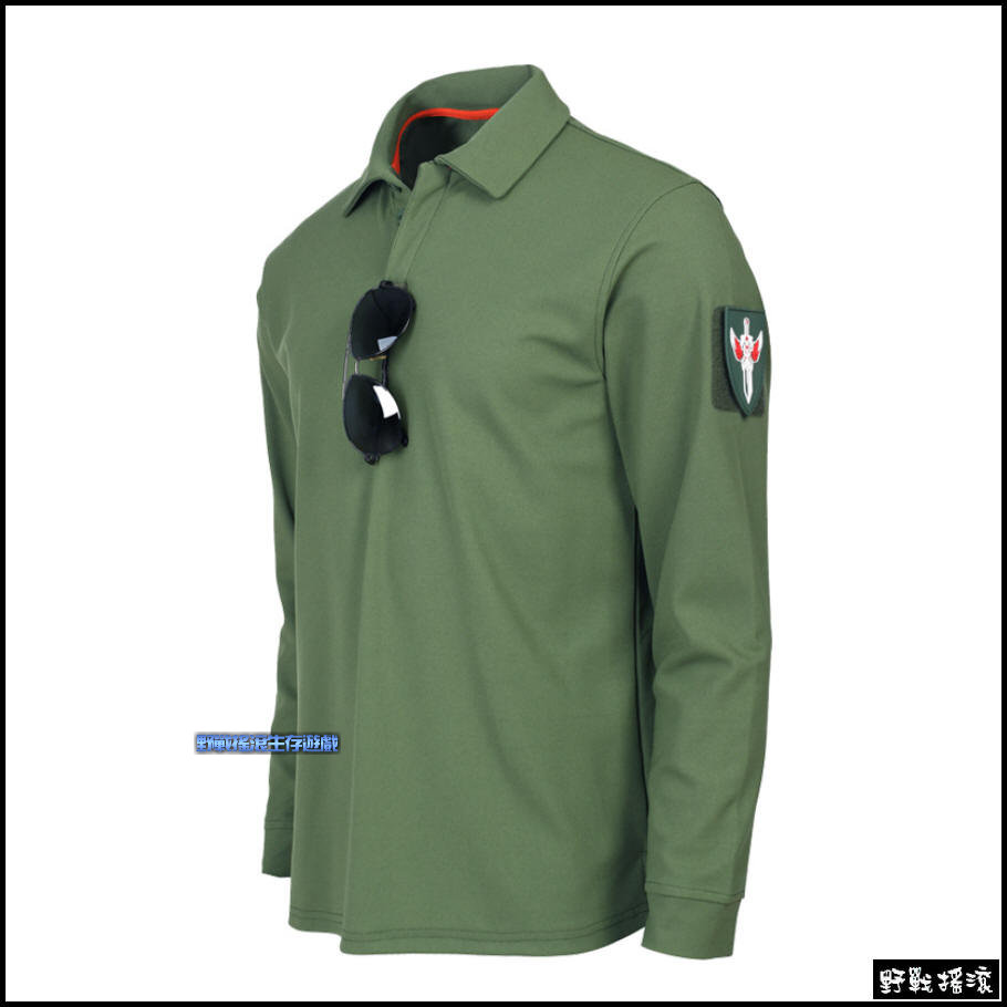 執政官戰術長袖POLO衫【黑色】
