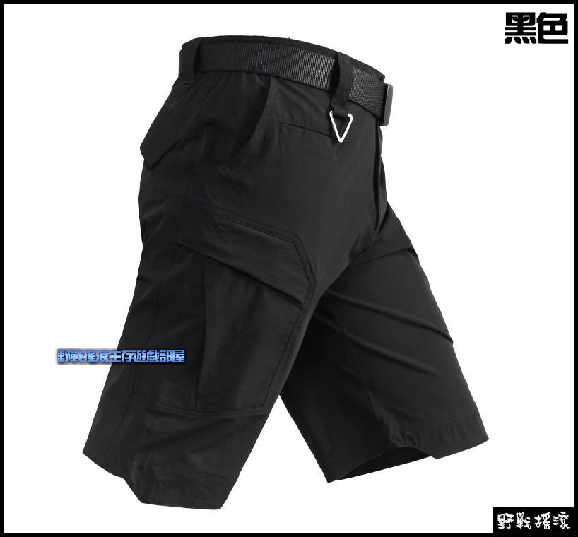 防禦者多口袋戰術速乾短褲【軍綠色】 
