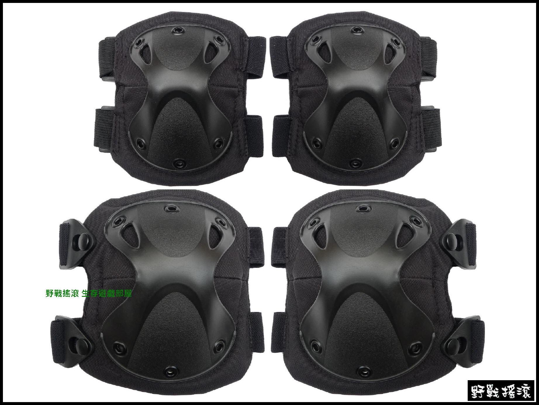 變形金剛生存遊戲護具組【狼棕色】護膝&護肘