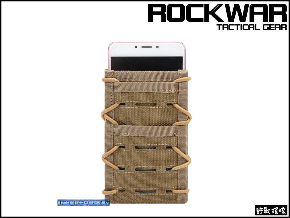 ROCKWAR 快拔戰術手機袋【軍綠色】