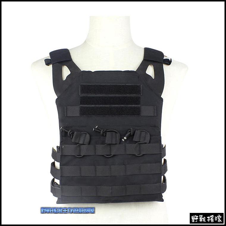 高品質 JPC 快速反應戰術背心【黑色】