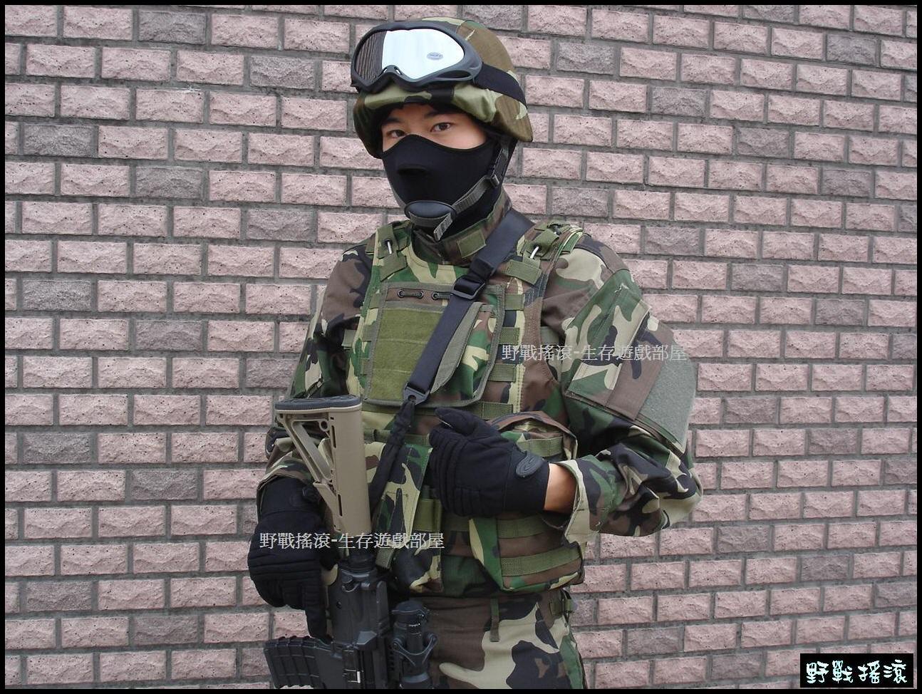 單點式彈性戰術槍背帶 