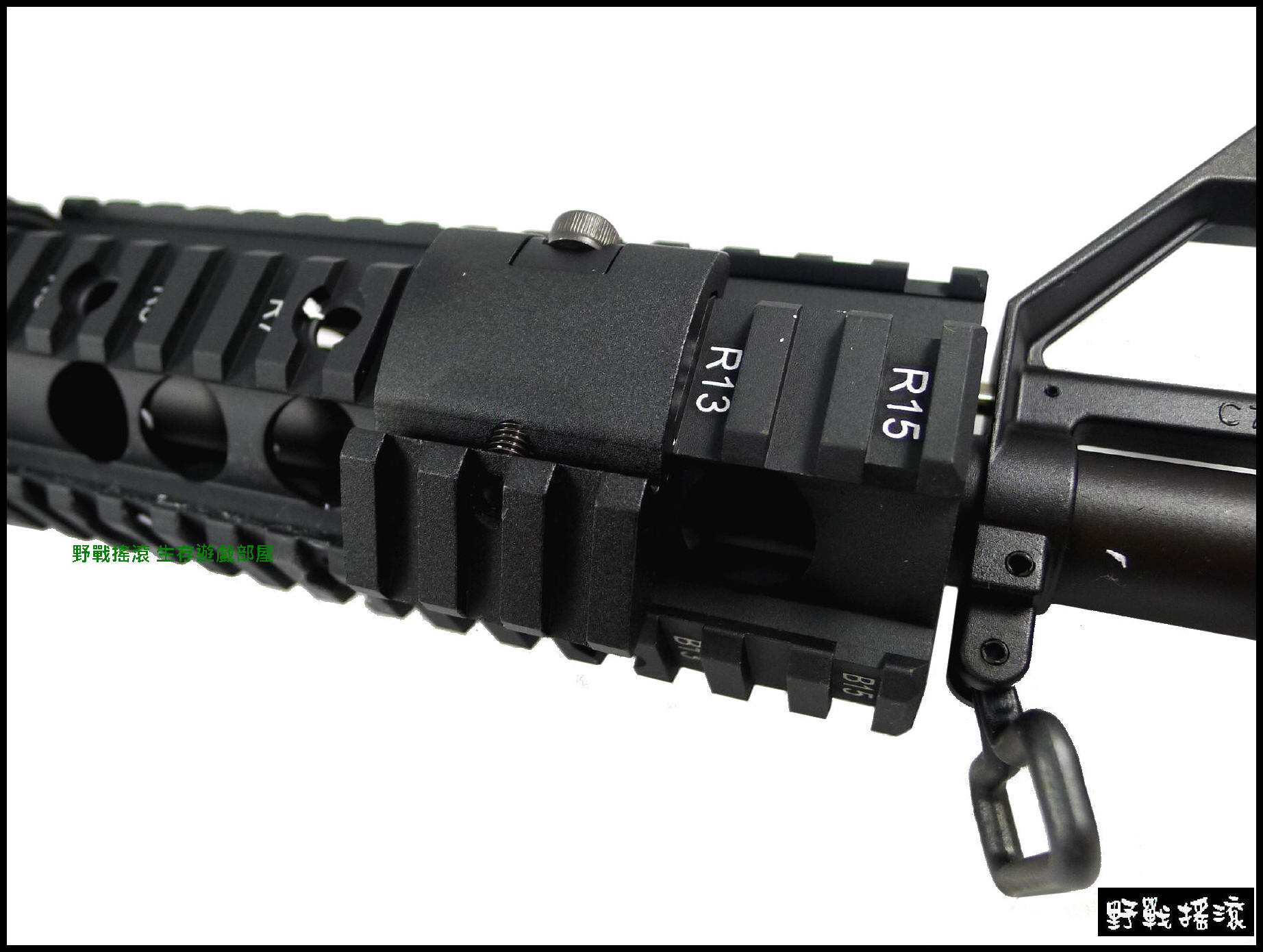 BD 45度魚骨導軌座 【黑色、沙色】