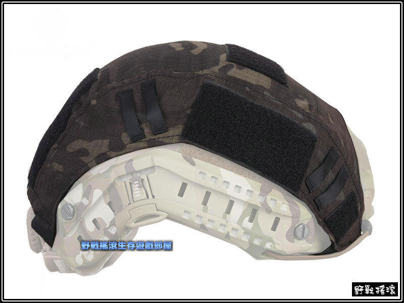 FAST 傘兵盔專用盔布【Multicam Black】
