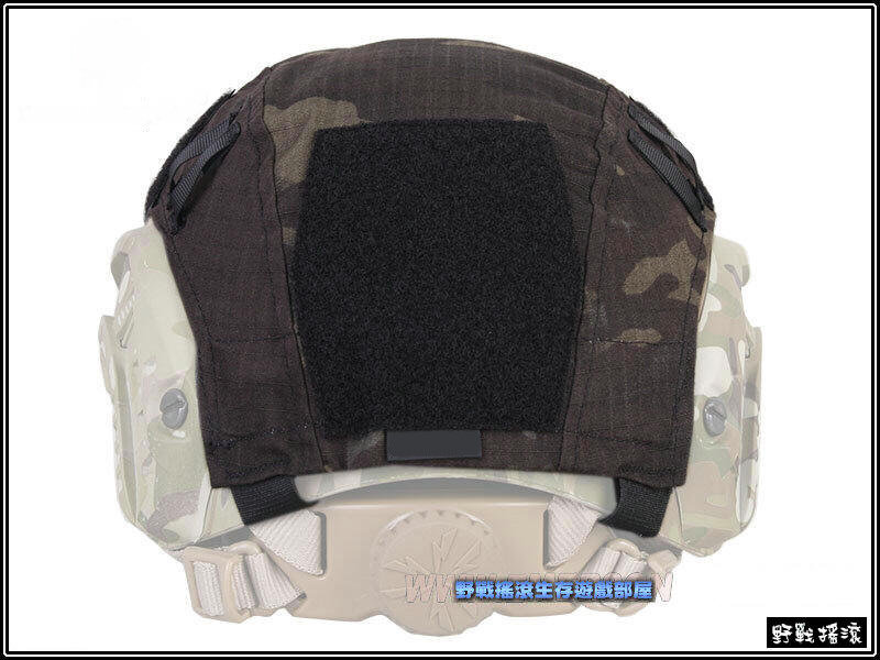 FAST 傘兵盔專用盔布【Multicam Black】