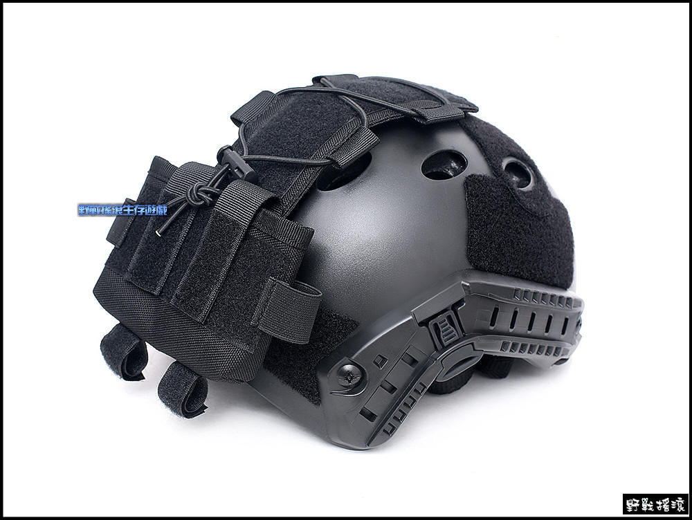 MK2 戰術頭盔包、配重袋【黑蟒蛇紋迷彩】