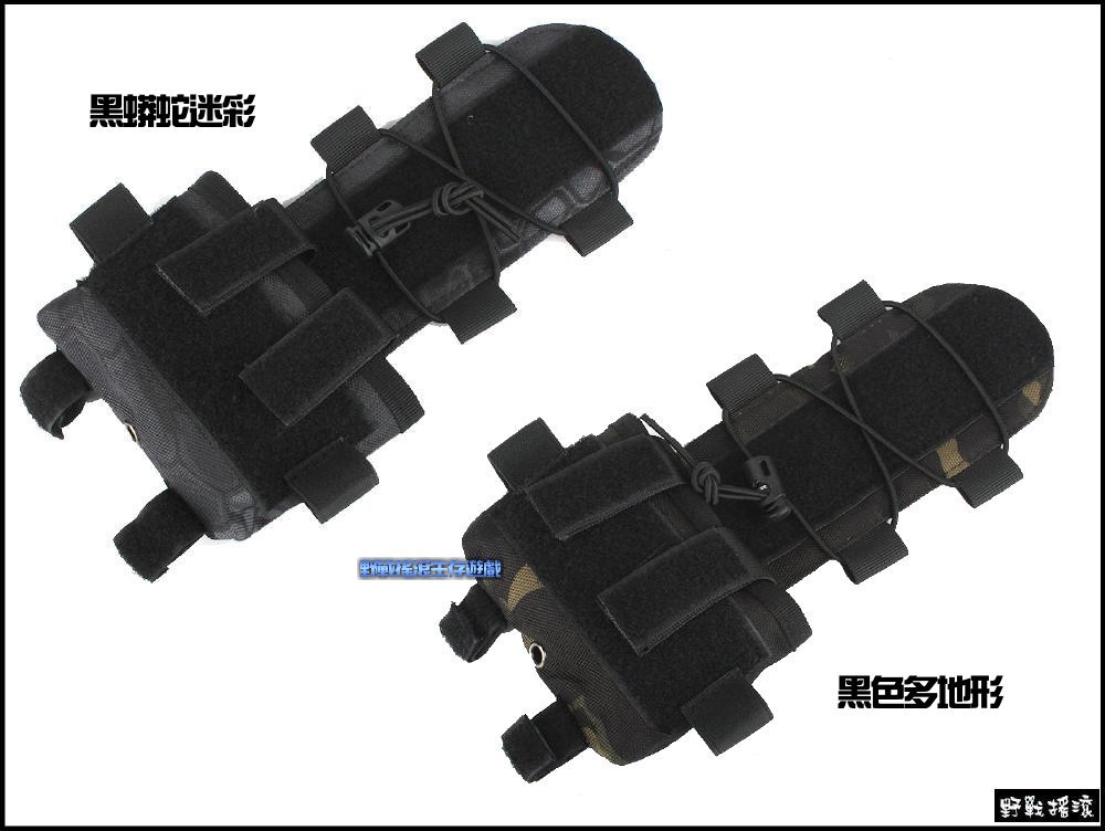 MK2 戰術頭盔包、配重袋【黑蟒蛇紋迷彩】