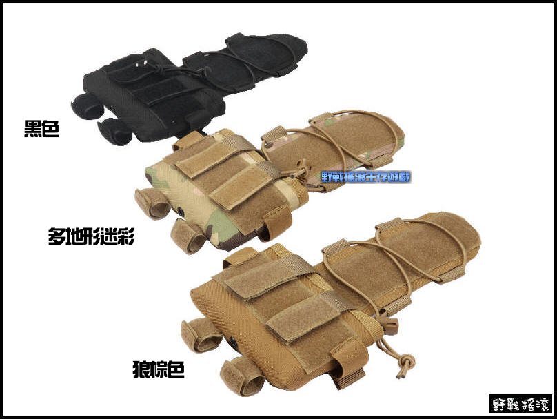 MK2 戰術頭盔包、配重袋【黑色】