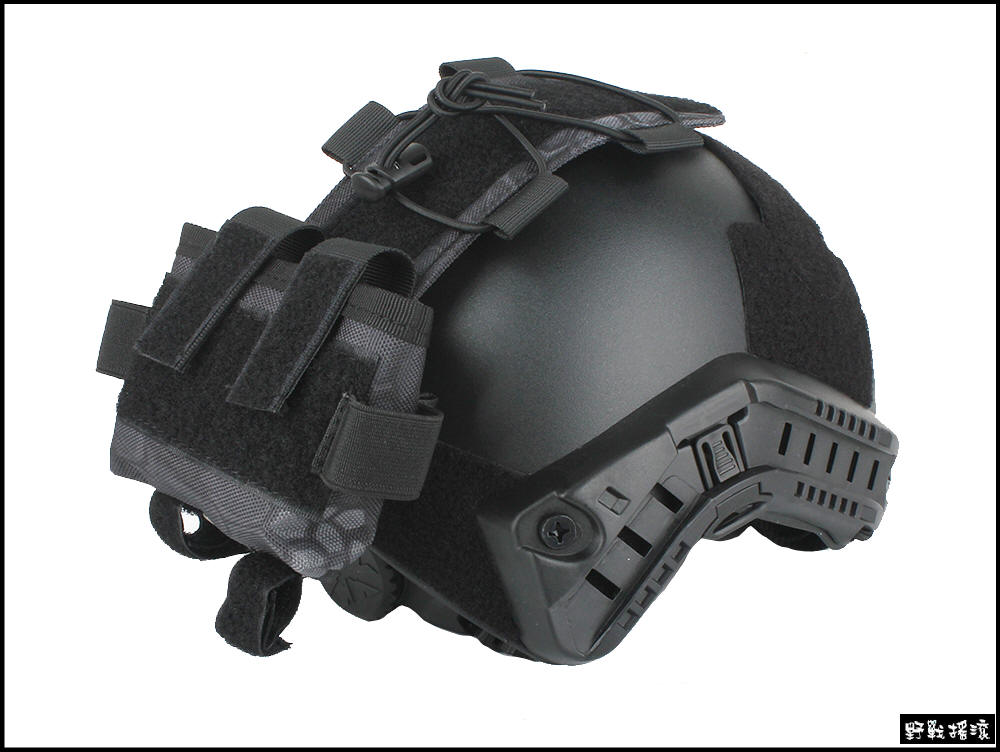 MK2 戰術頭盔包、配重袋【黑色】