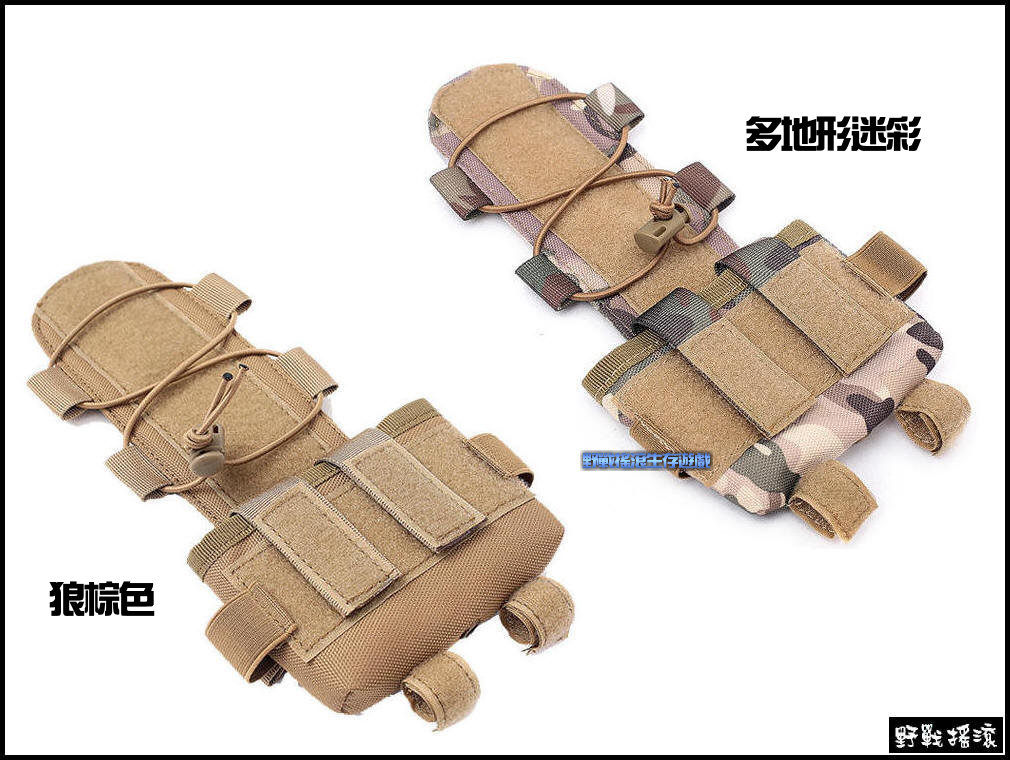 MK2 戰術頭盔包、配重袋【黑色】