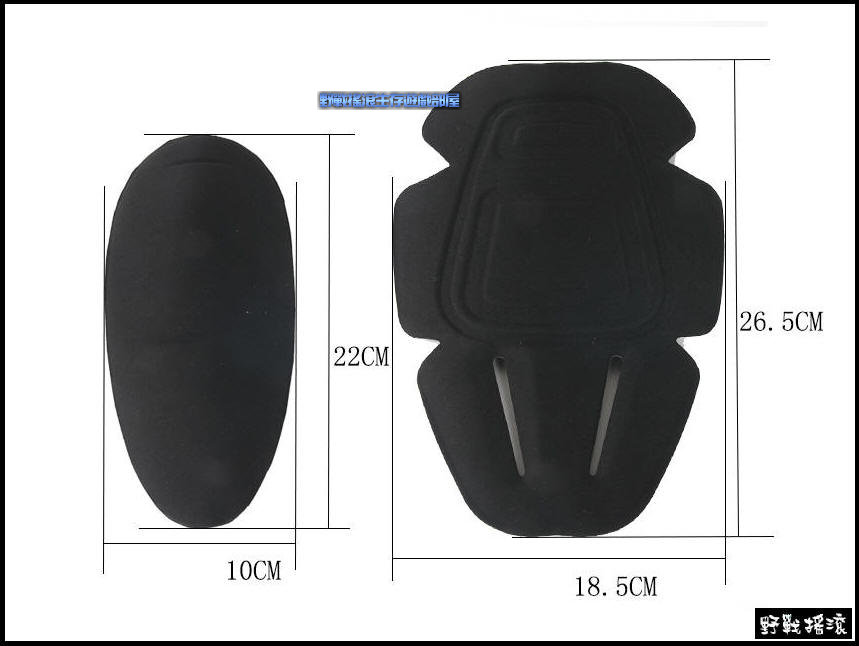 戰術內置隱藏式護膝組