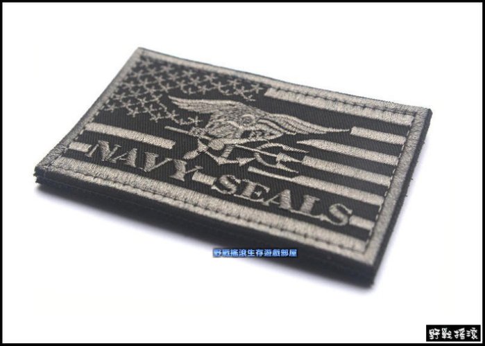 美國海豹部隊國旗刺繡臂章