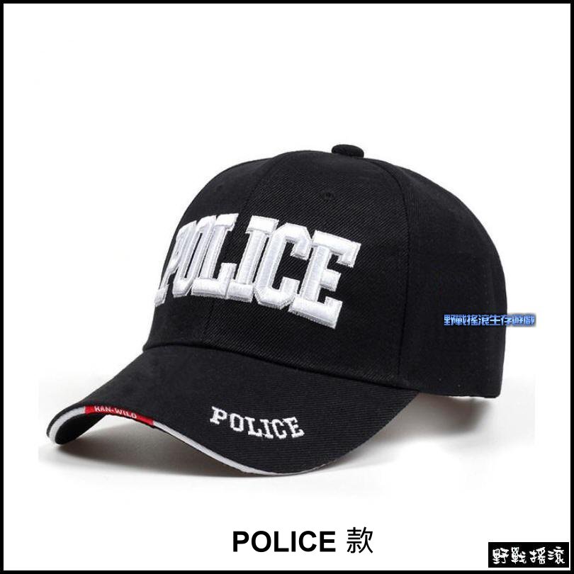 POLICE 特警戰術棒球帽 NYPD徽章款【黑色】