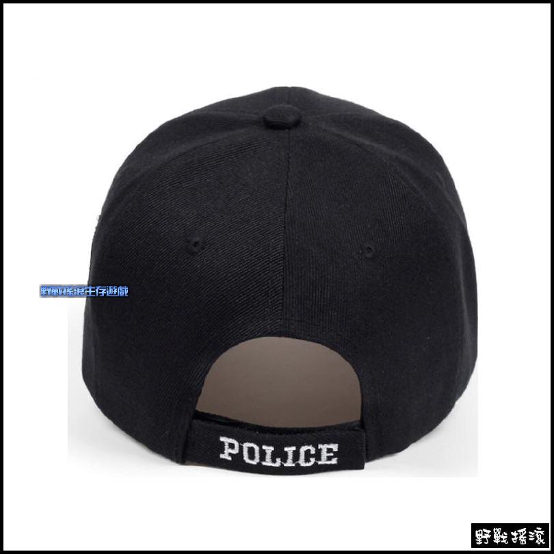 POLICE 特警戰術棒球帽 NYPD徽章款【黑色】