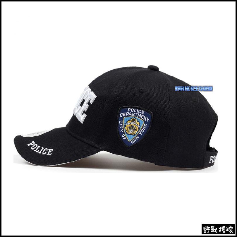 SWAT 特警戰術棒球帽 NYPD徽章款【黑色】