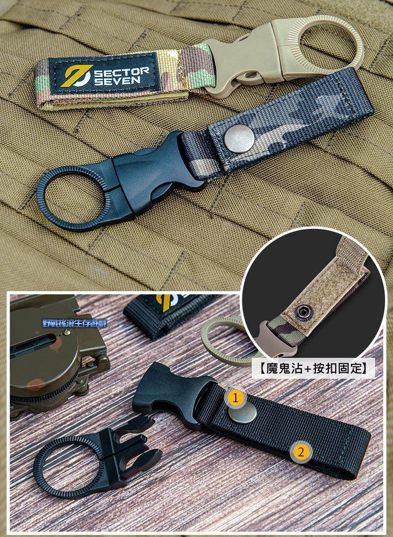 SECTOR SEVEN 高品質快拆式水瓶扣、掛扣