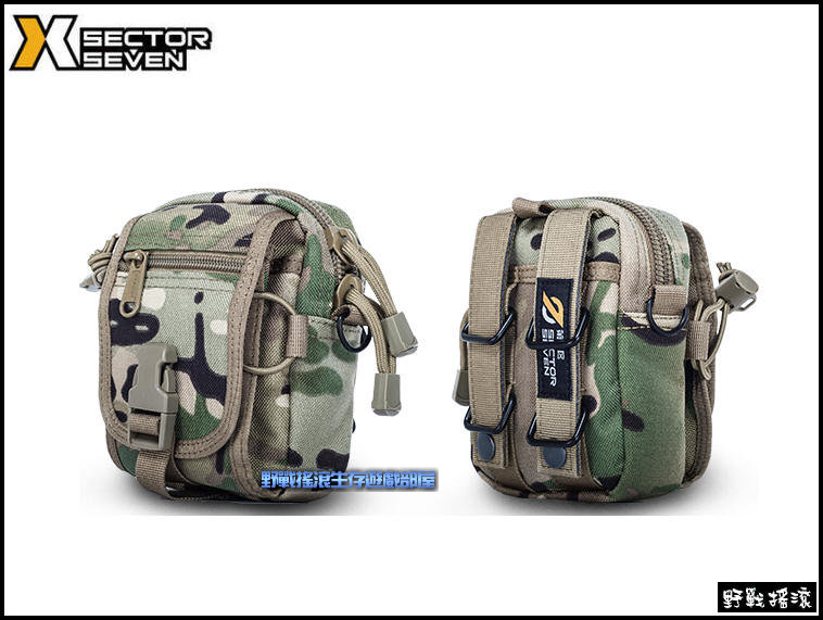 SECTOR SEVEN D40 甲殼蟲戰術腰包、側背包