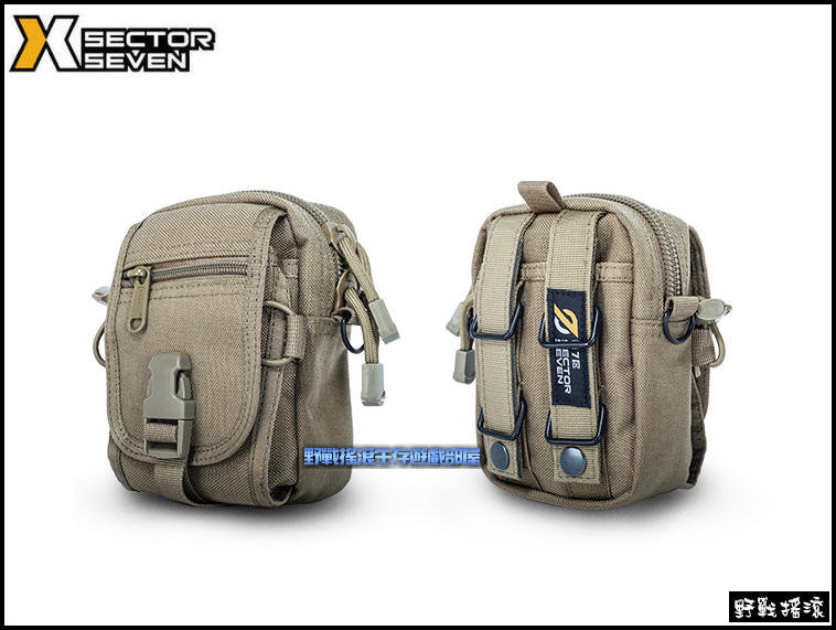 SECTOR SEVEN D40 甲殼蟲戰術腰包、側背包