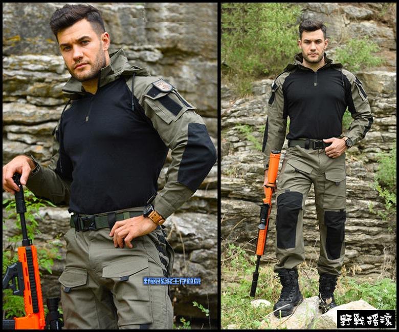 刺客青蛙裝戰術上衣【Multicam Black】