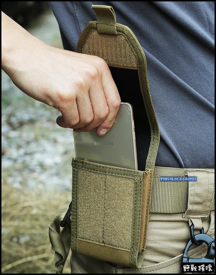 夜鷹 6吋智慧型手機袋【Multicam Black】