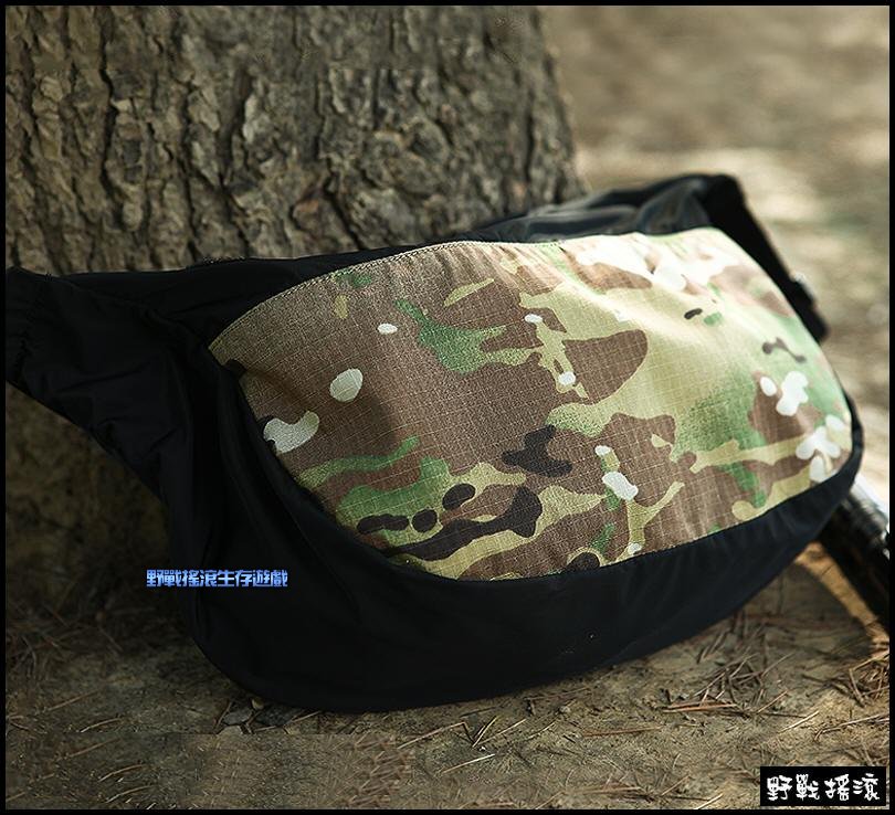 戰術迷彩餃子包、側背包【Multicam Black】