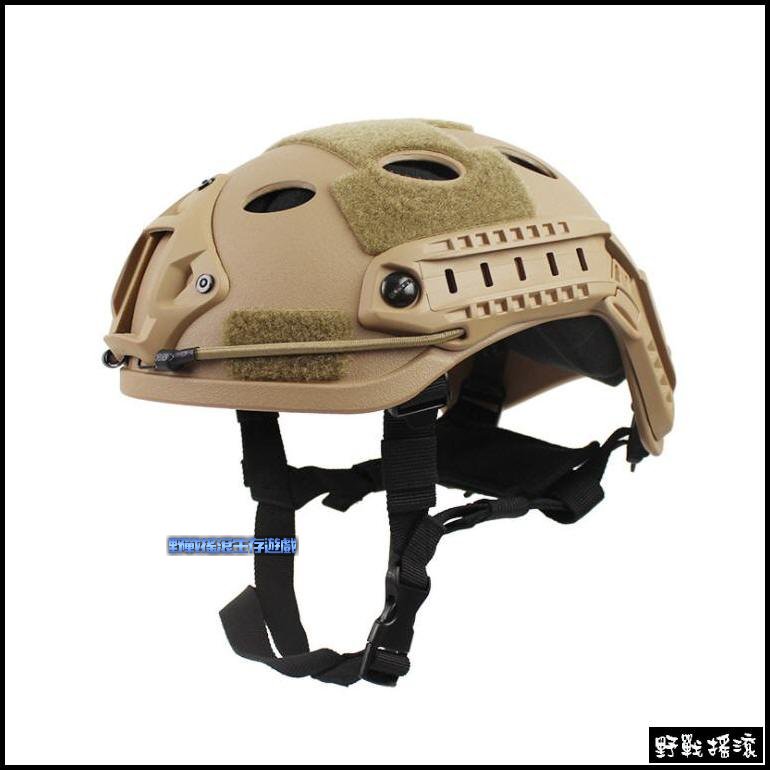 兒童版 FAST戰術頭盔【黑色,沙色】