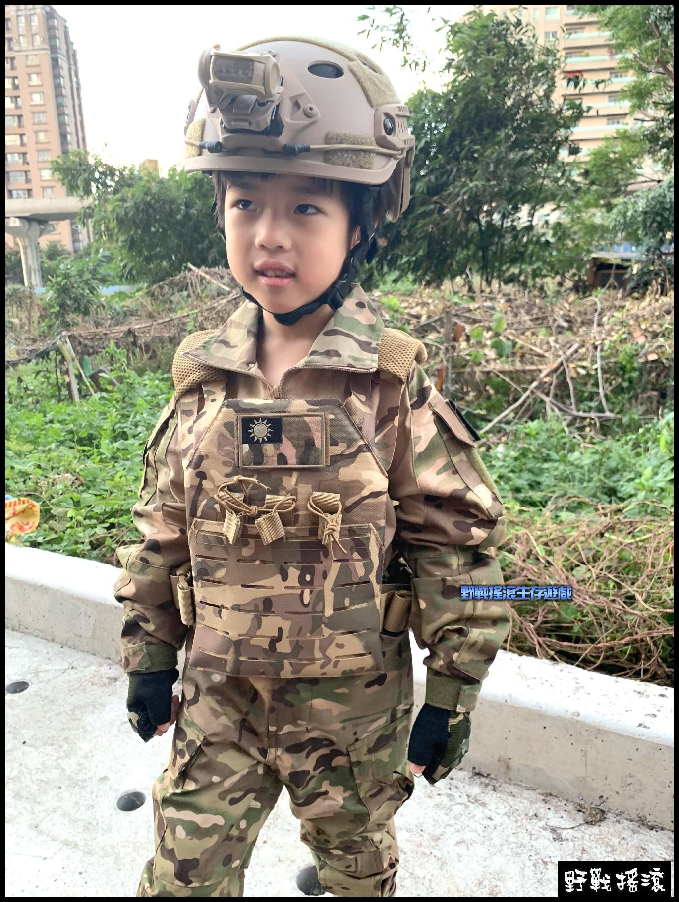 兒童版 JPC 快速反應戰術背心【軍綠色】